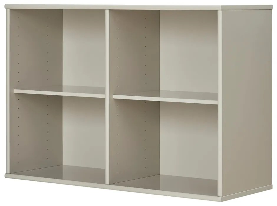 Bézs függő könyvespolc 89x61 cm Mistral – Hammel Furniture