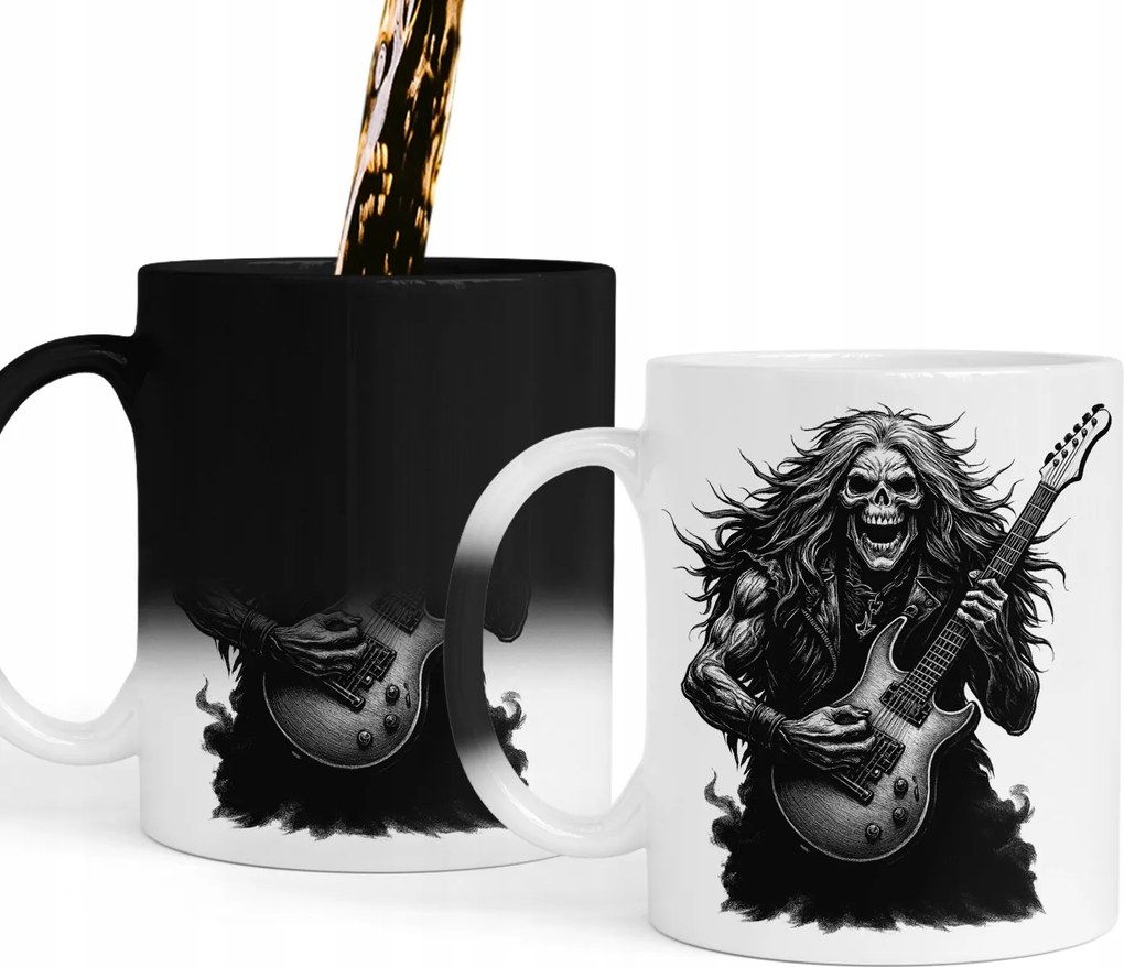 Mágikus Bögre Metal Rock Bögre Ajándék Szöveg