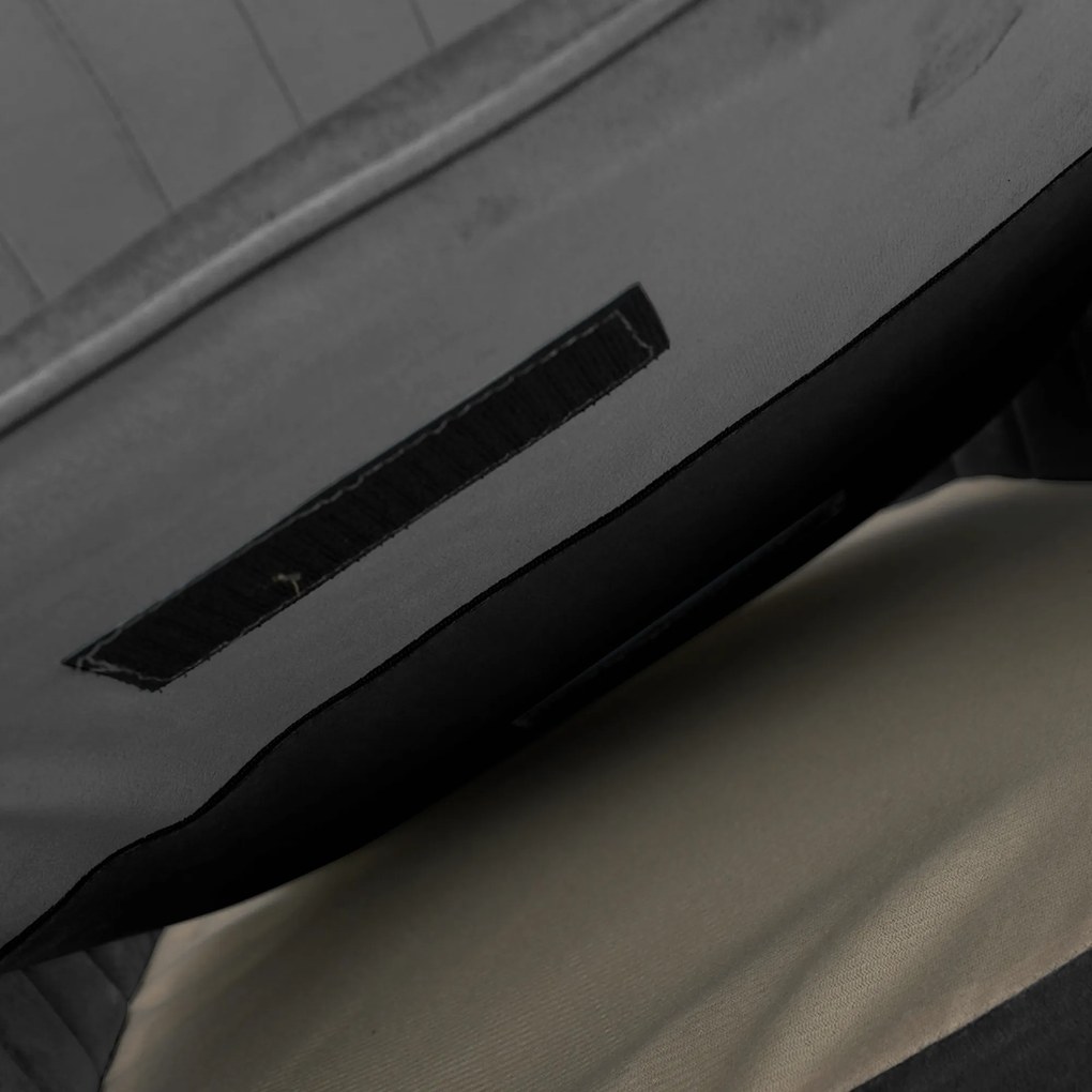 Irodai fotel, szürke Velvet anyag/króm, KLIAN