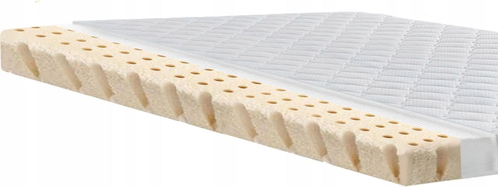 Latex fedőmatrac, rugalmas, 110x170 cm, matracvédő H1