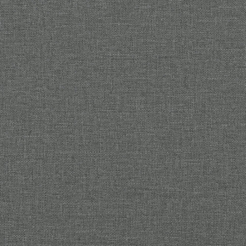 sötétszürke szövet kanapéágy 90 x 200 cm
