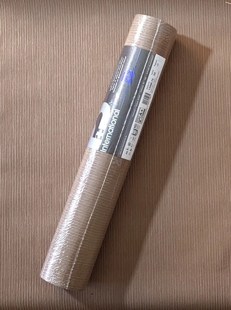 Tapéta világos barna, háttér, csíkos, 13096-70