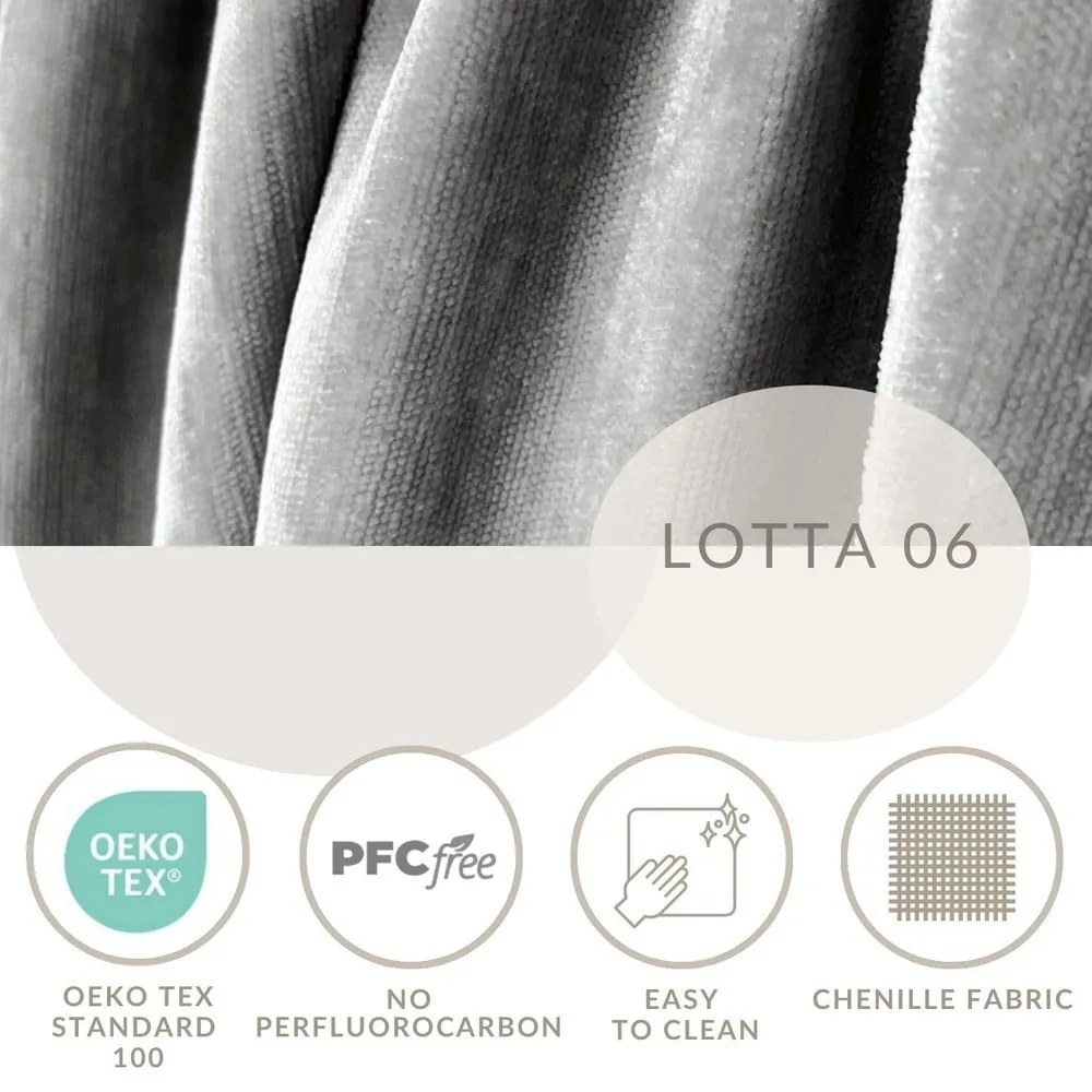 Világosszürke ágyneműtartós boxspring ágy 160x200 cm Voyage – Maison de Rêve