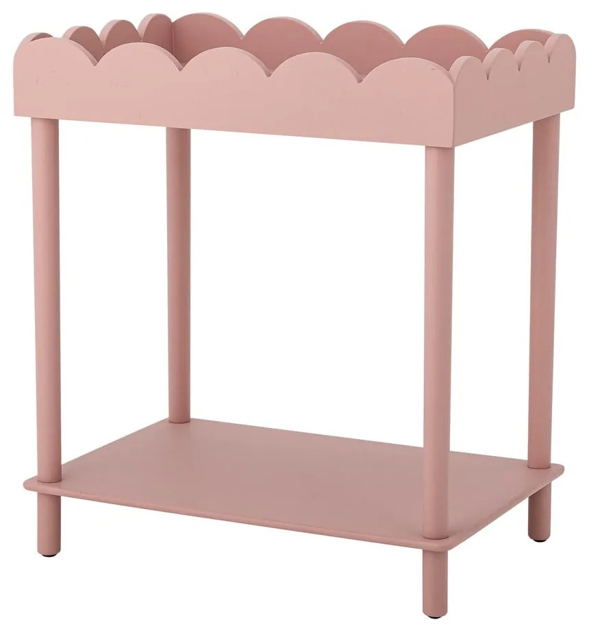 Rózsaszín borovi fenyő konzolasztal 40x60 cm Isola – Bloomingville