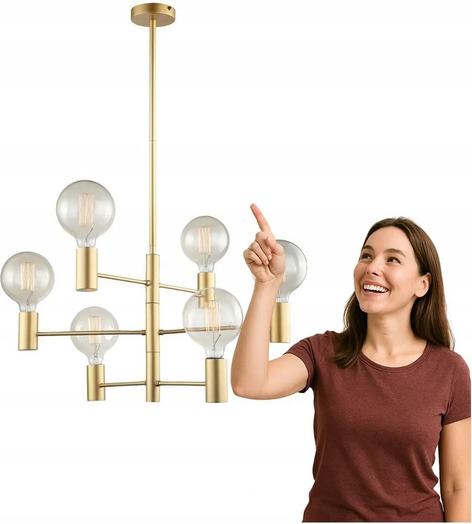 Veva függőlámpa MDM3339/6 Gd Italux