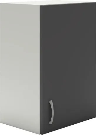 Benita 1 ajtós Felső konyhaszekrény Antracit-Fehér 40x30x60 cm