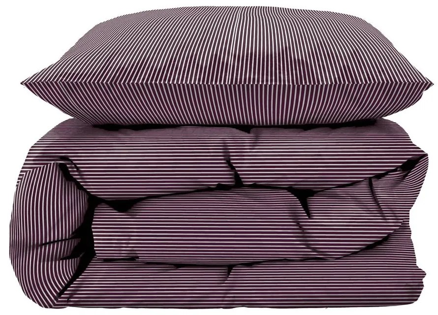 Lila egyszemélyes pamut ágyneműhuzat 140x200 cm Cheerful – Södahl