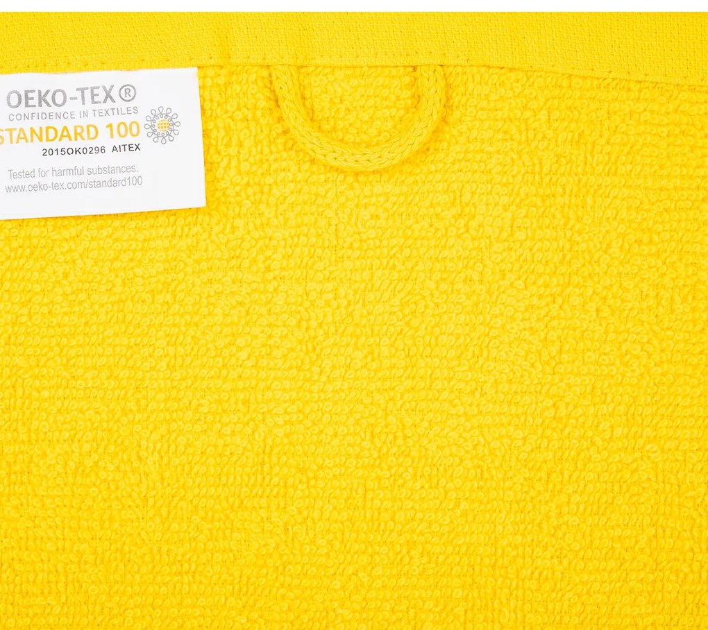 Gyerek törölköző Kids Yellow, 30 x 50 cm