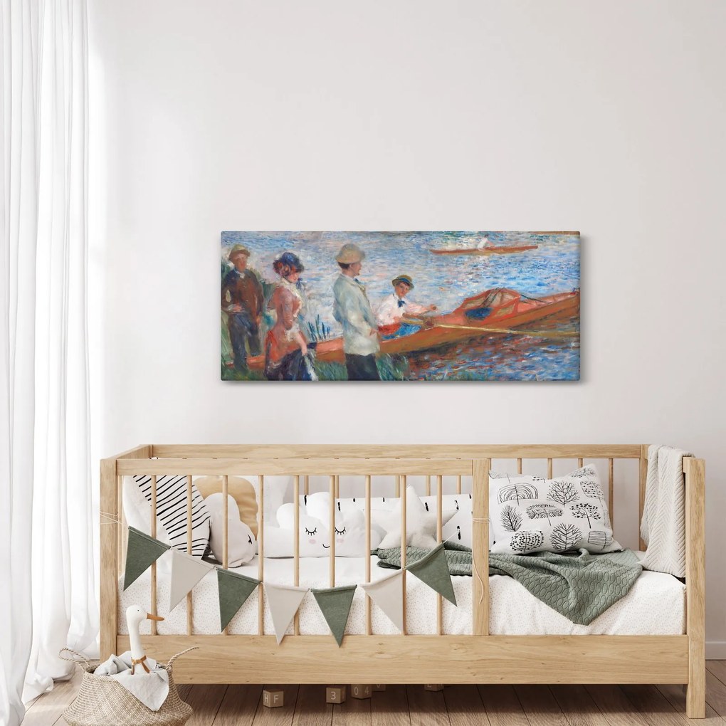Kép - Auguste Renoir, Oarsmen at Chatou, reprodukciók (120x50 cm)