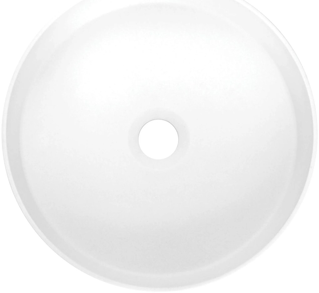 Deante Silia, gránit munkalap mosogató 36x36x12,5 cm, fehér, DEA-CQS_AU4S