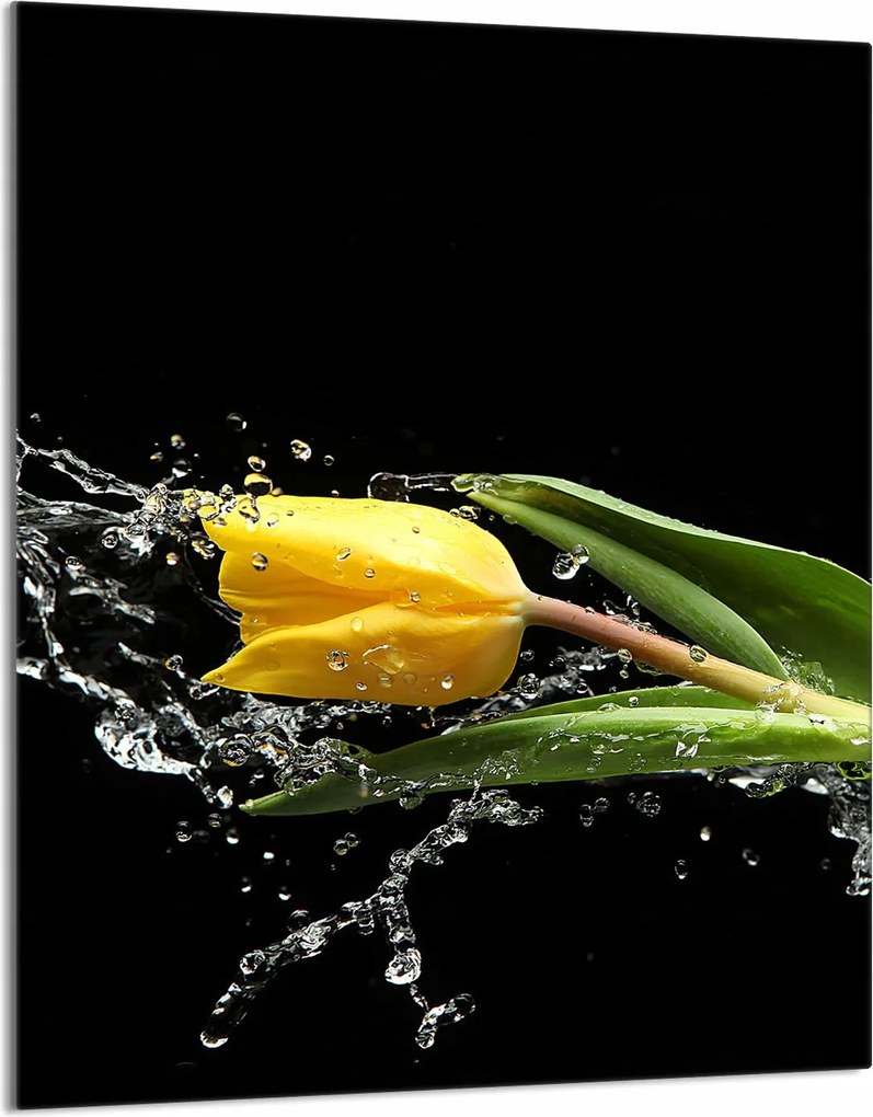 Üveg Vágódeszka 40x52 Tulipán Konyhába