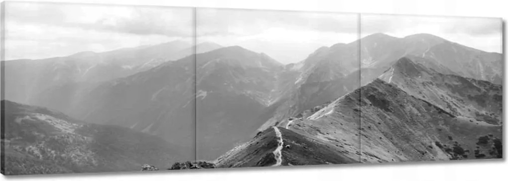 Vászonkép 60x20 Tátra Lengyel hegyek Kilátás