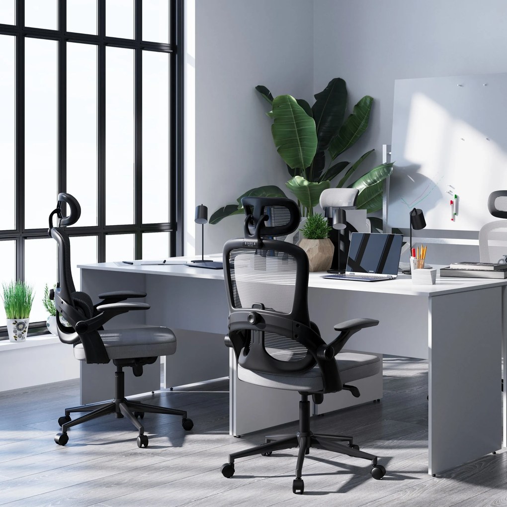 Ergonomikus irodai szék szürke Normal Size: Diablo V-Light