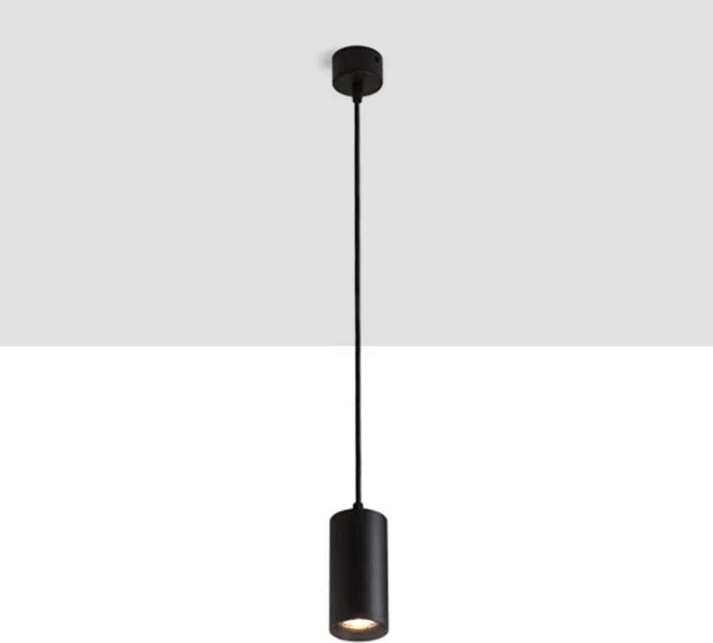 RENDL BELENOS závěsná černá 230V LED GU10 9W