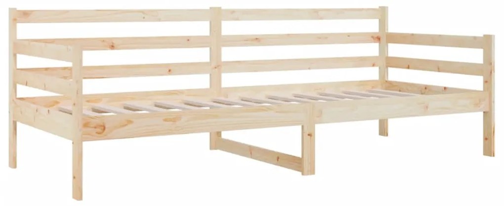 tömör fenyőfa kanapéágy matrac nélkül 90 x 190 cm