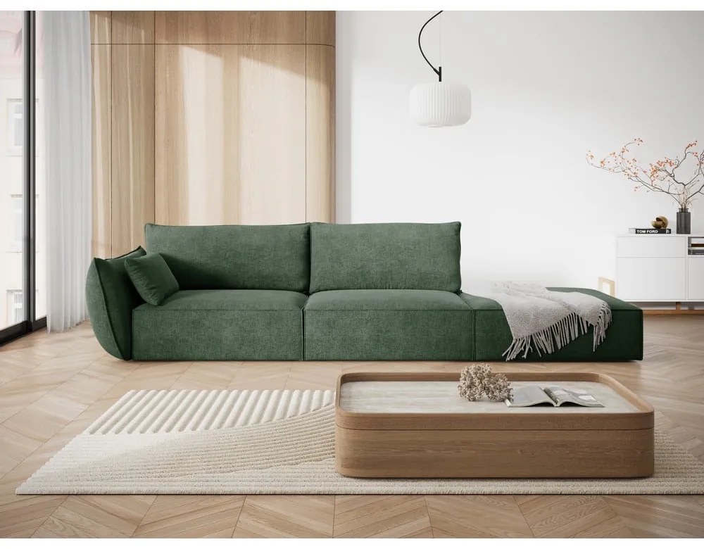 Sötétzöld heverő (bal oldali) Vanda – Mazzini Sofas