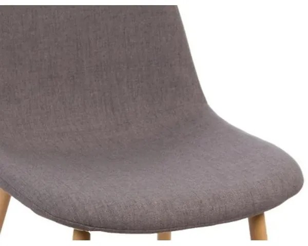 KÉSZLET 4x Étkezőszék ROKA söt. szürke