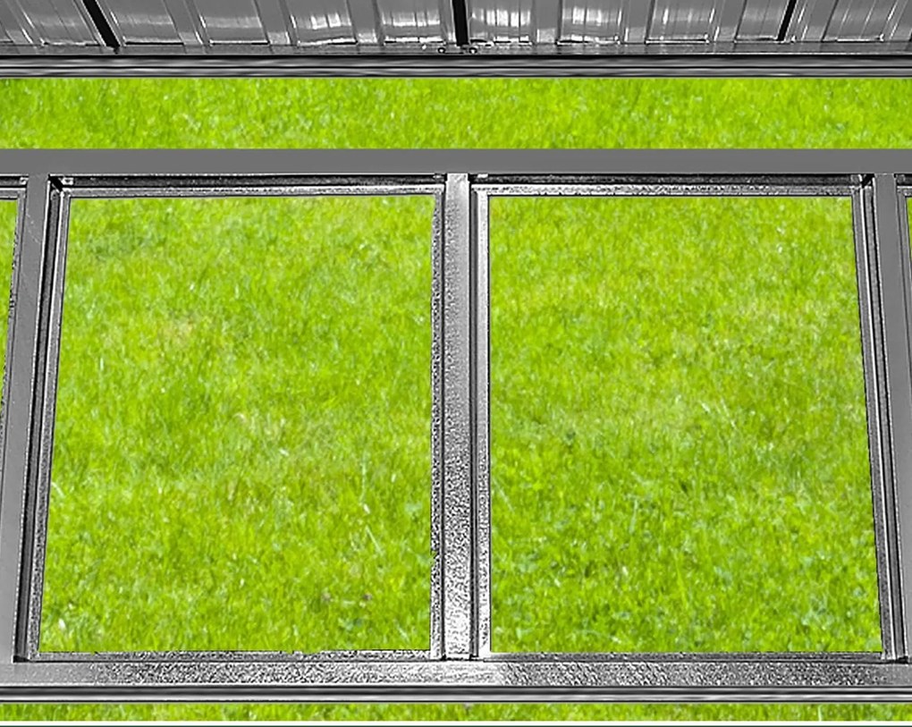 Kerti szerszámosház L, antracit Jurhan