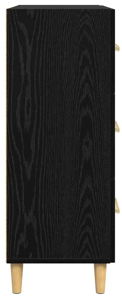 Széf Musta tammi 34 x 69,5 x 90 cm Faanyag