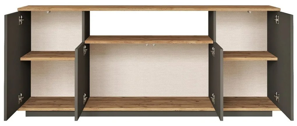 Frau Atlantic Pine and Anthracit szekrény