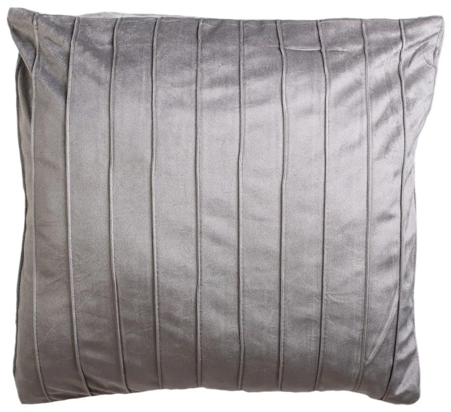 Stripe szürke díszpárna, 45 x 45 cm - JAHU collections
