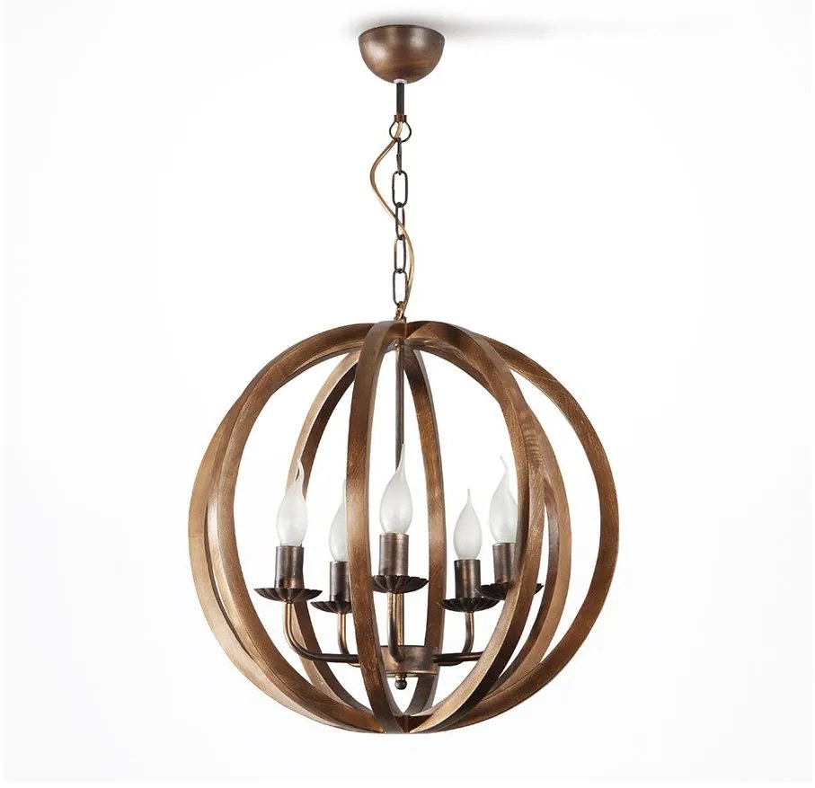 Csillár láncon EMPIRE 5xE14/40W/230V