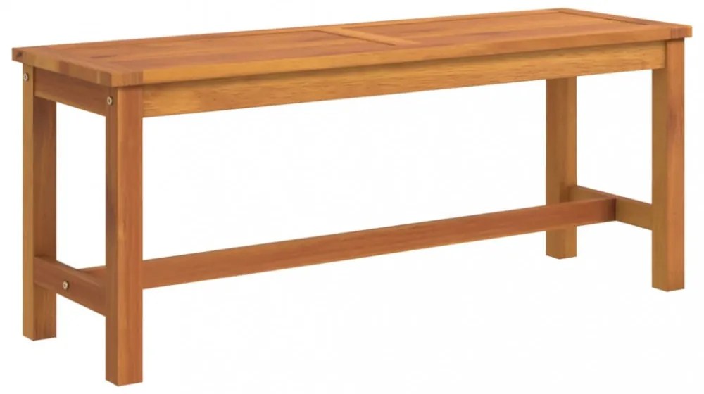 tömör akácfa kerti pad 110 x 35 x 45 cm