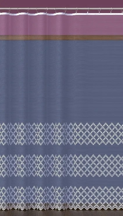 Mg Függöny 618/309 Fehér 350x250cm készre szerelve M szalaggal