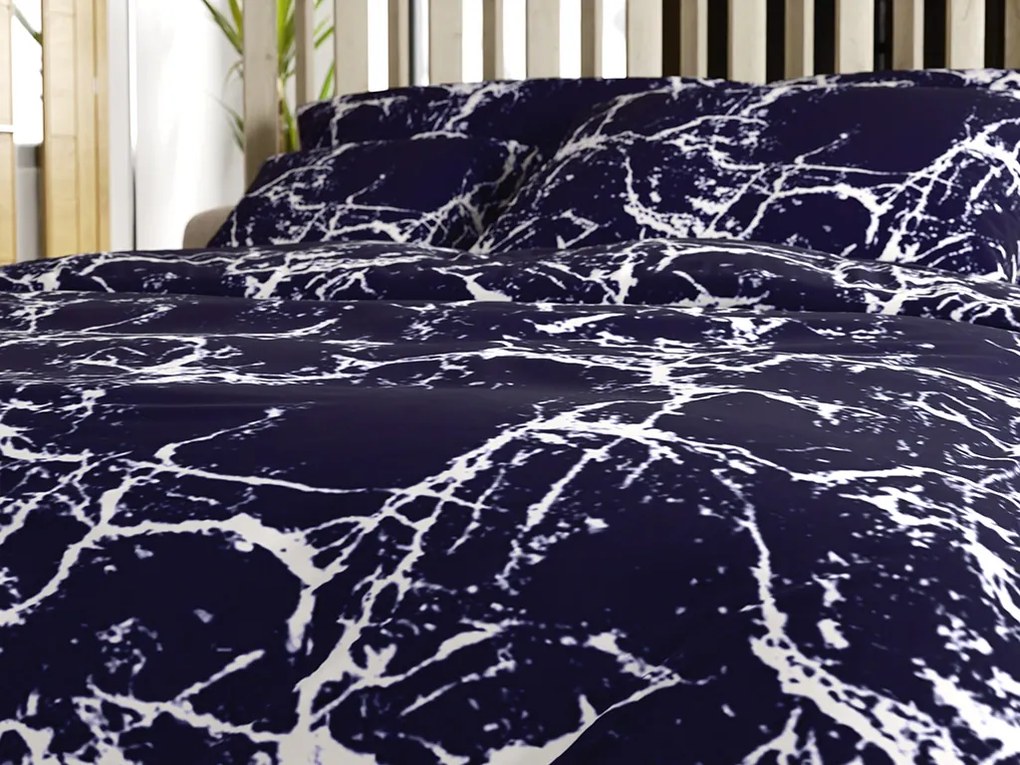 TEMPESTA lila pamut ágyneműhuzat Ágyneműhuzat mérete: 70 x 90 cm | 140 x 200 cm