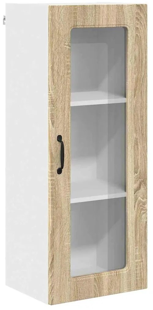 Fali konyhaszekrény Sonoma tölgy 40 x 31 x 100 cm Faanyag