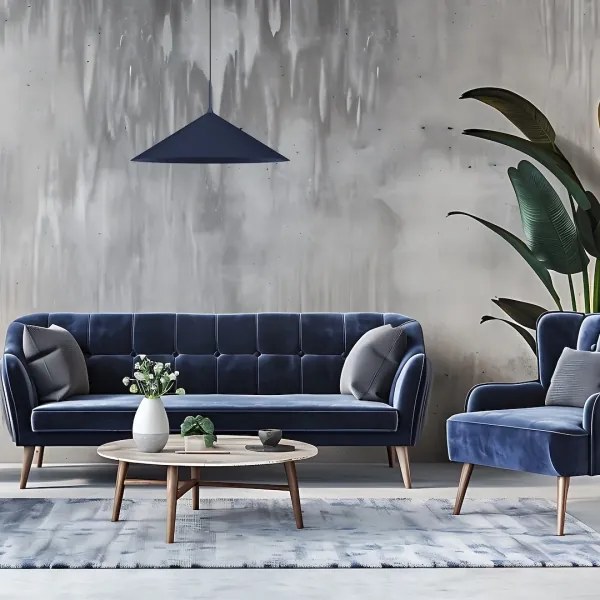 CAPITAL kábeles csillár 1xGX53/15W/230V, átm. 60 cm, kék