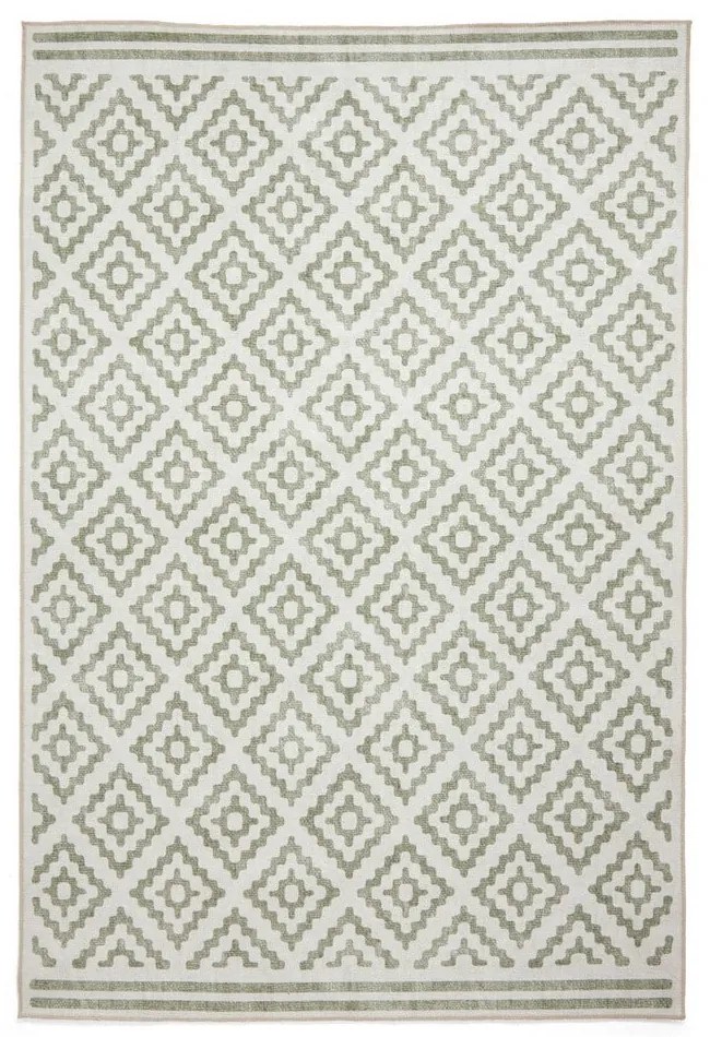 Zöld mosható szőnyeg 61x120 cm Coral Green – Think Rugs