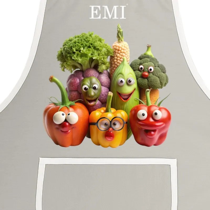 EMI Freshy konyhai kötény, Szürke