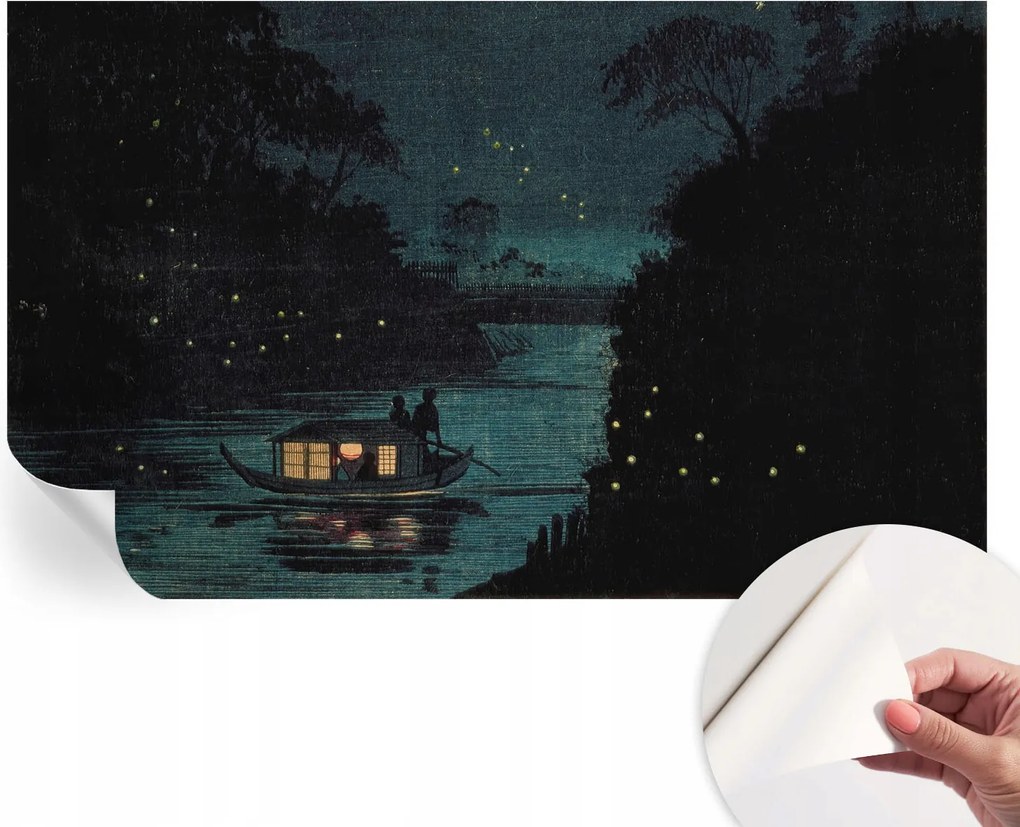 Modern öntapadós fotótapéta falra Esti fények 416x254 cm