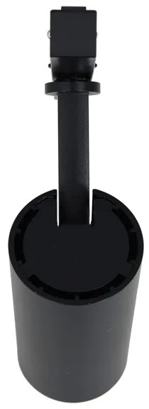 LED spotlámpa MAGNETIC TRACK 10W 48V fekete sínrendszerhez