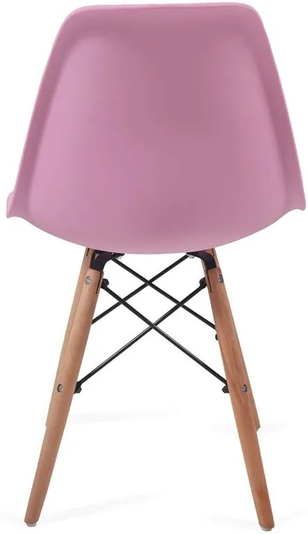 MIADOMODO Étkezőszék műanyag ülés  2 db rózsaszín
