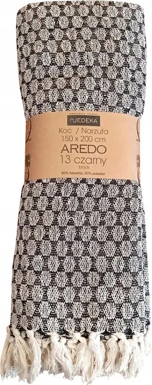 Aredo pamut ágytakaró rojtokkal 150x200 BÉZS-13