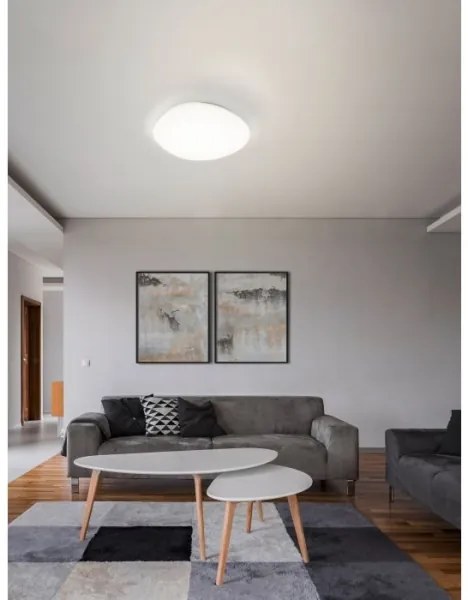 Eglo 98228 - LED dimmelhető mennyezeti lámpatest SILERAS-A LED/36W/230V, átm. 60 cm + távirányító