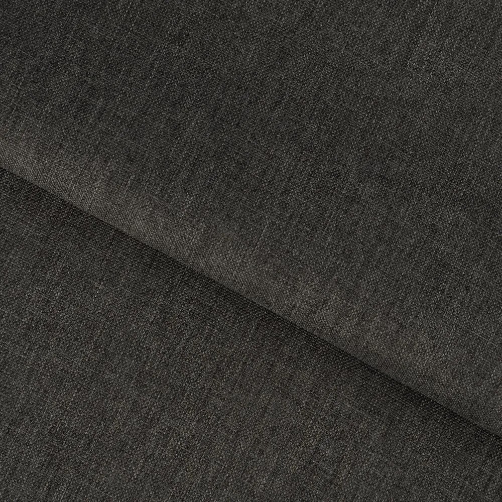 Okkersárga-sötétszürke kárpitozott-forgácslemez ágyneműtartós egyszemélyes ágy matraccal 80x190 cm Parys – ELTAP