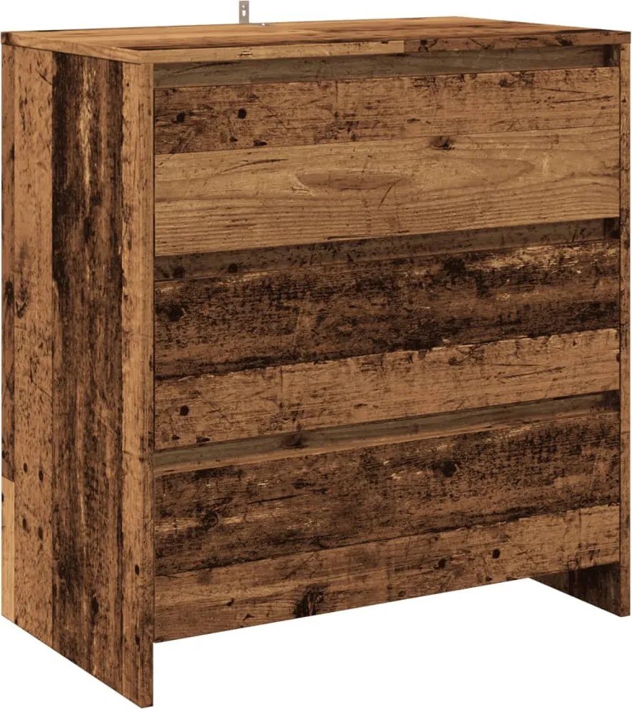 vidaXL antik fa színű szerelt fa tálalószekrény 70x41x75 cm