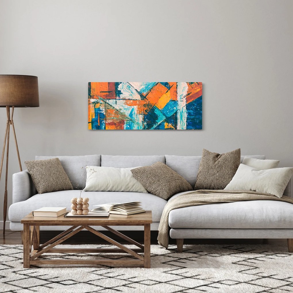 Kép - Absztrakció (120x50 cm)