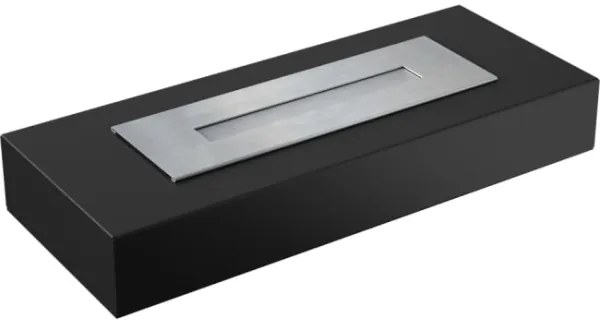 BIO kandalló INDIA/MAX 10x67 cm 3kW fekete TUV tanúsítvánnyal