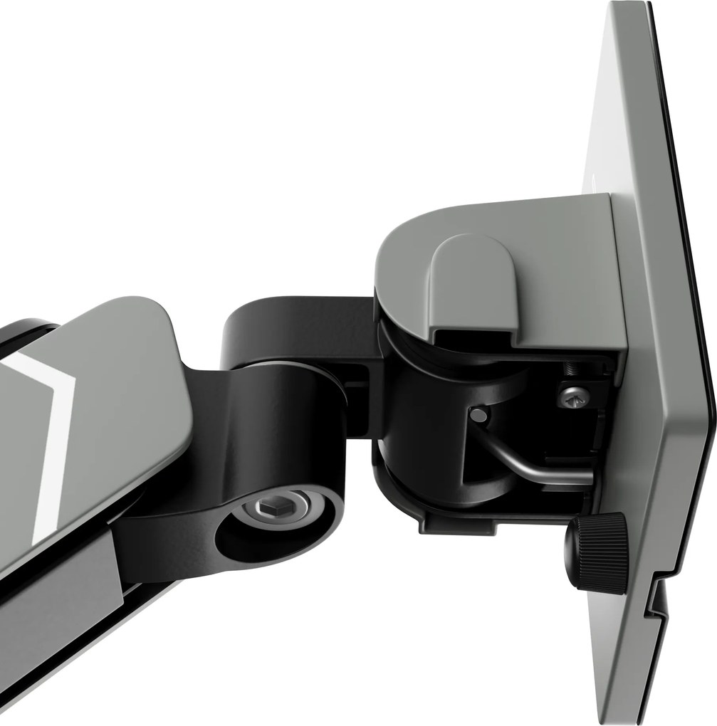 Monitortartó LED RGB 49", szürke-fekete: Diablo X-Arm