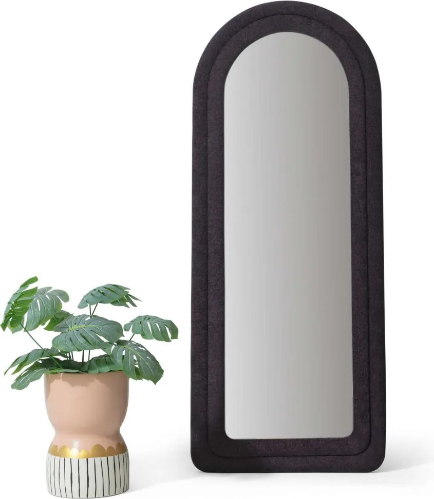 Doga tükör, fekete, 65 cm