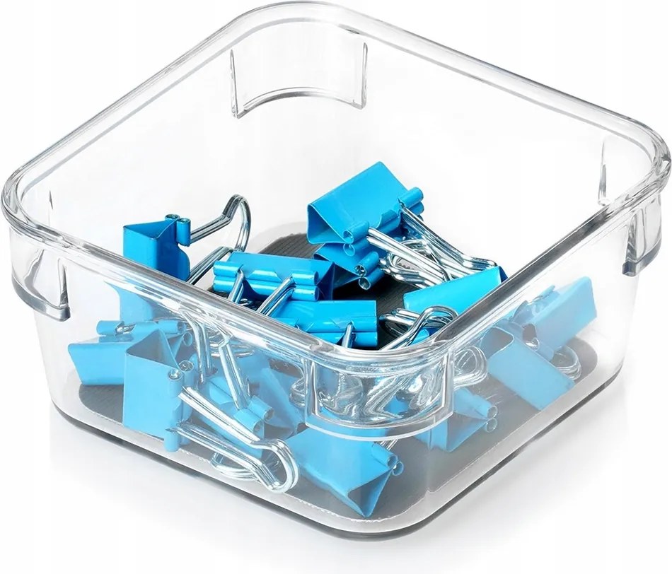 Moduláris rendszerező Csúszásgátló tároló doboz Fiókos tárolóbetét