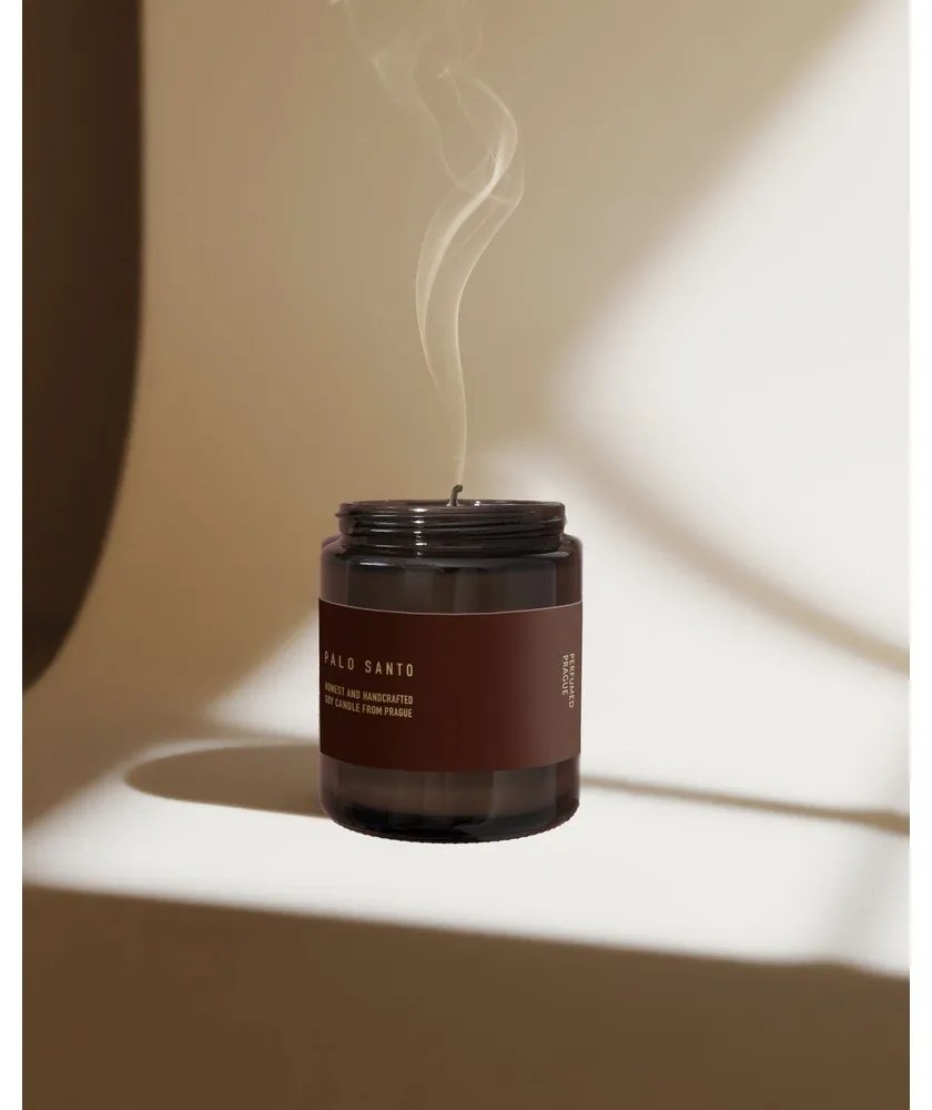 Illatos szójaviasz gyertya #101 Palo Santo – Perfumed Prague
