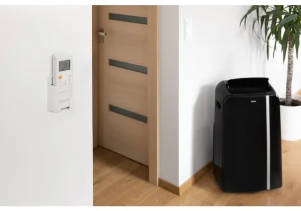 Sencor - Intelligens mobil klíma 3in1 1450W/230V 12000 BTU Wi-Fi fekete + távirányító