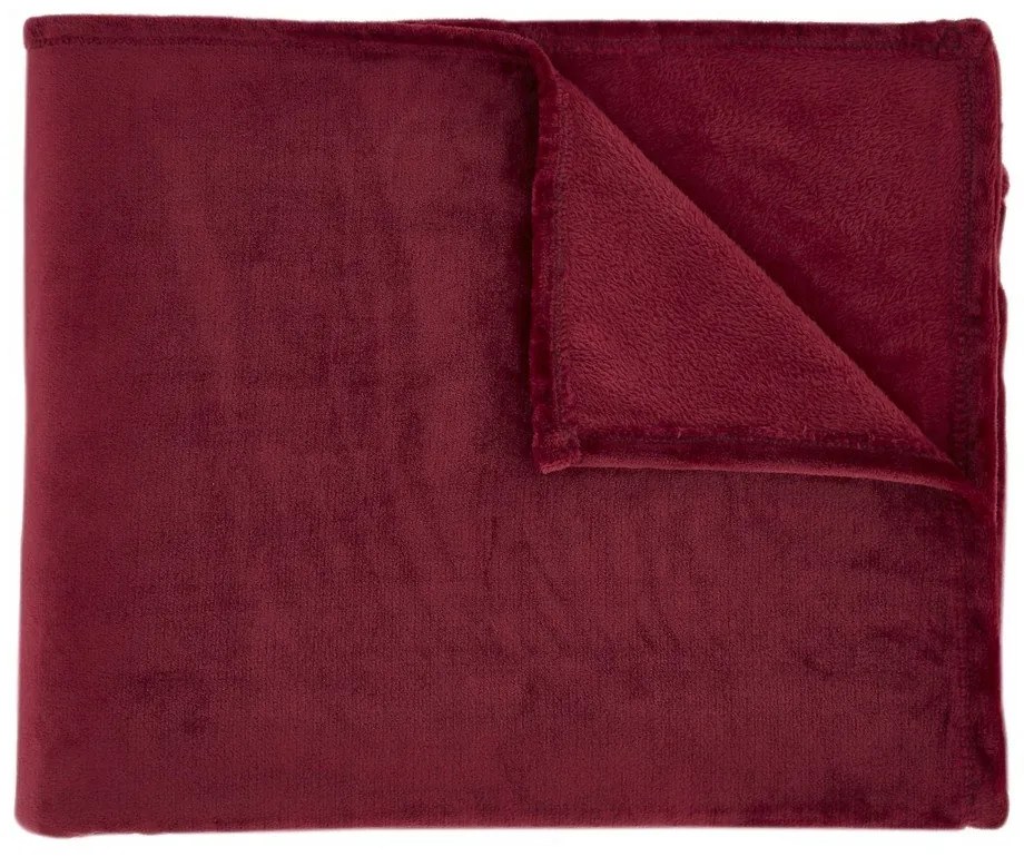 Piros ágytakaró 200x240 cm Raschel – Catherine Lansfield
