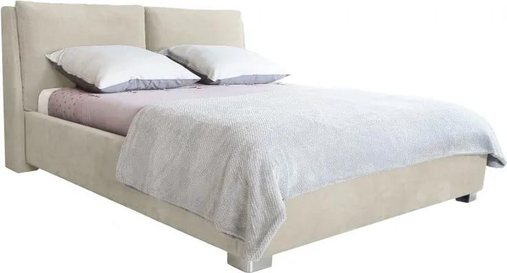 Vicky Bézs kétszemélyes ágy, 180 x 200 cm - Mazzini Beds
