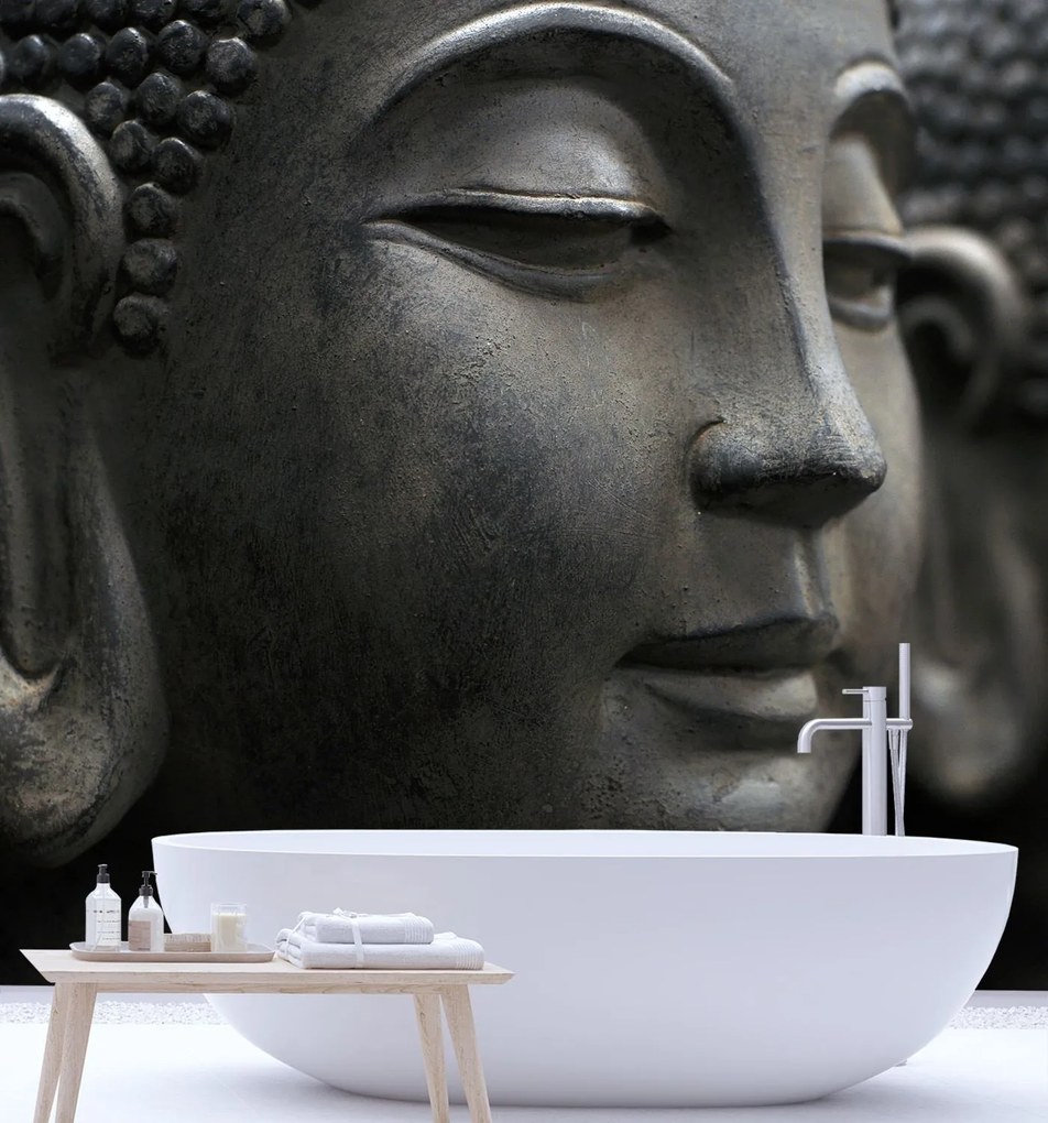 Gario Fotótapéta Buddha szobor bronzból Anyag: Vlies, Méret: 200 x 200 cm